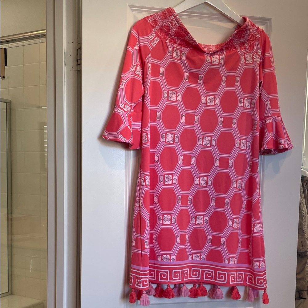 Cabana Life Pink Asymmetrical Dress